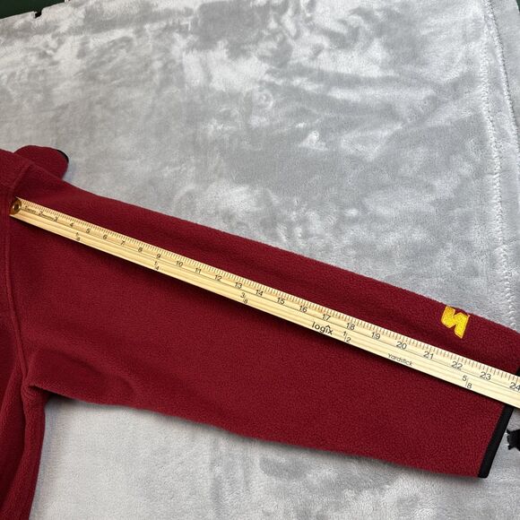 Starter NCAA FSU Seminoles Men’s XL Red Fleece Pullover Mock Neck Sweatshirt - Picture 5 of 9